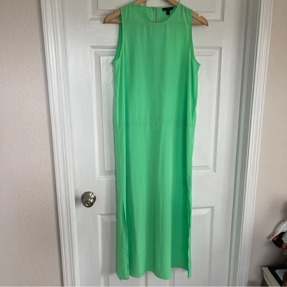 J.Crew Maxi Tank Dress with Side Slits Sz S Gently Used